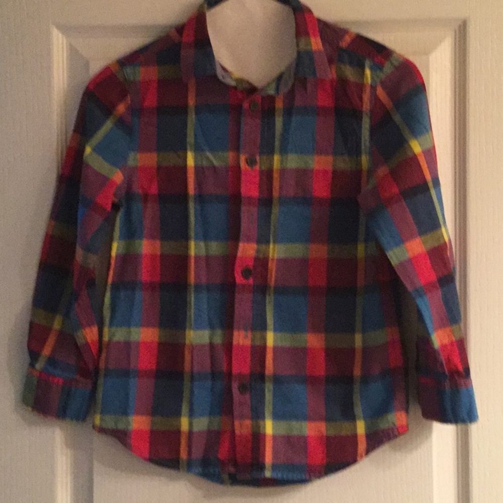 Four button up shirts